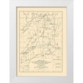 thumbnail image 1 of US Census 24x32 White Modern Wood Framed Museum Art Print Titled - Alabama, Tennessee, Georgia Negro Population 1903, 1 of 4