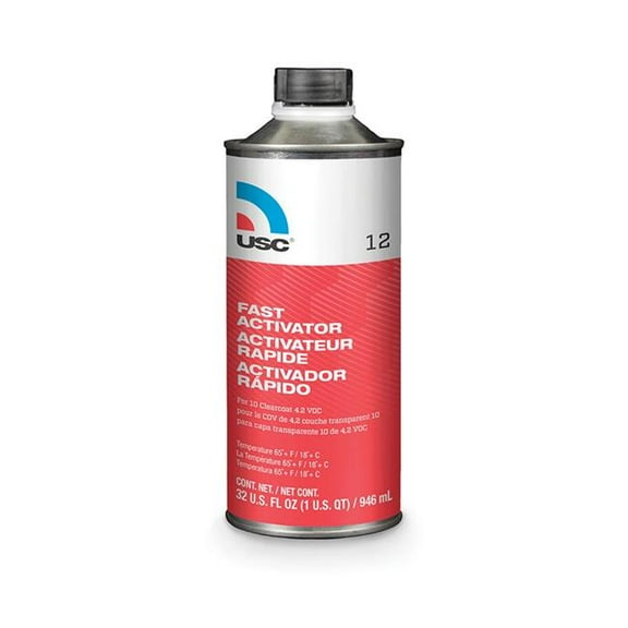US Chemical & Plastics USC-12-4 4.2 VOC 10 Universal Urethane Fast Activator - 1 qt.