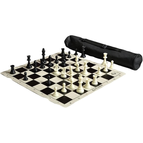 US Chess Quiver Tournament Chess Set Combination Triple Weighted