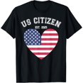 thumbnail image 1 of US Citizenship 2025 Decoration American New USA Citizen T-Shirt, 1 of 3
