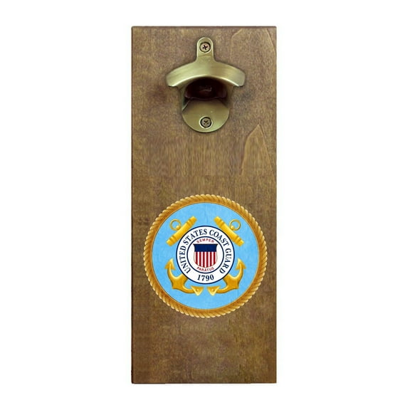 Torched US Coast Guard Drink Cap Bottle Openers Magnetic Cap Catching