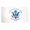 thumbnail image 1 of US Coast Guard Flag 3x5ft Super Knit Polyester, 1 of 1