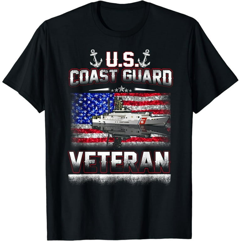 Us Coast Guard Uscg American Flag Distress Shirts Us Coast Guard Uscg American Flag Distress Shirts