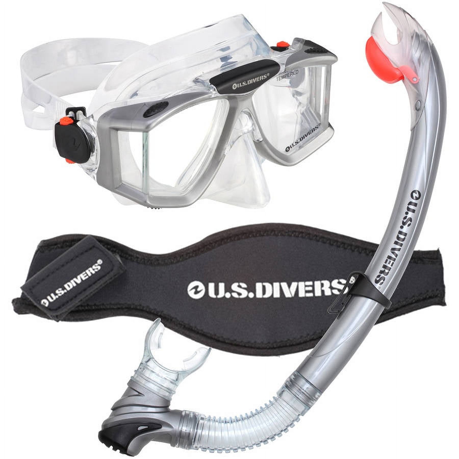 US Divers Sideview Snorkeling Mask