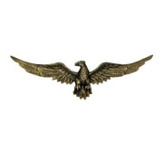 US Eagle Hanging Wall Plaque Heavy Duty Metal USA Patriotic American Home Office Living Room Decor