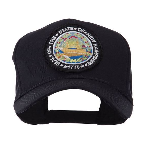 US Eastern State Seal Embroidered Patch Cap - New Hampshire OSFM