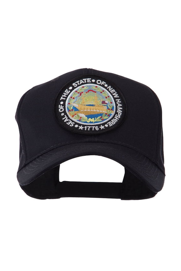 US Eastern State Seal Embroidered Patch Cap - New Hampshire OSFM