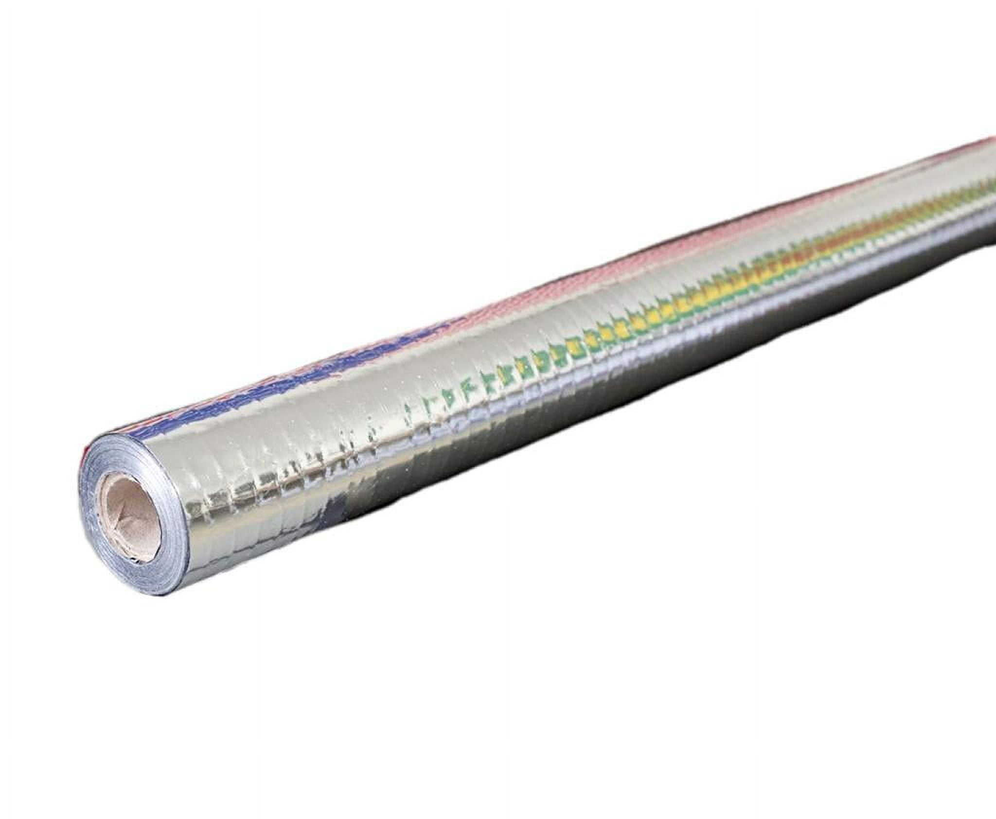 US Energy Products 2000sqft (4ft x 500ft) Diamond Radiant Barrier Solar Attic Foil Reflective Insulation Reflective Aluminum Breathable Attic Roof Foil  BLOCKs 99% of Heat / 99% RF Signals SCIF RFID