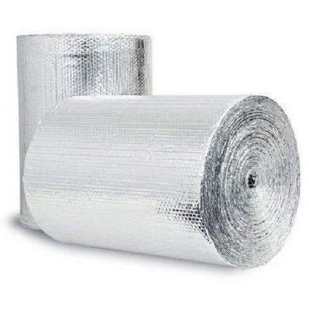 US Energy Products 24" x 25' Double Bubble Reflective Foil Insulation Thermal Barrier R8