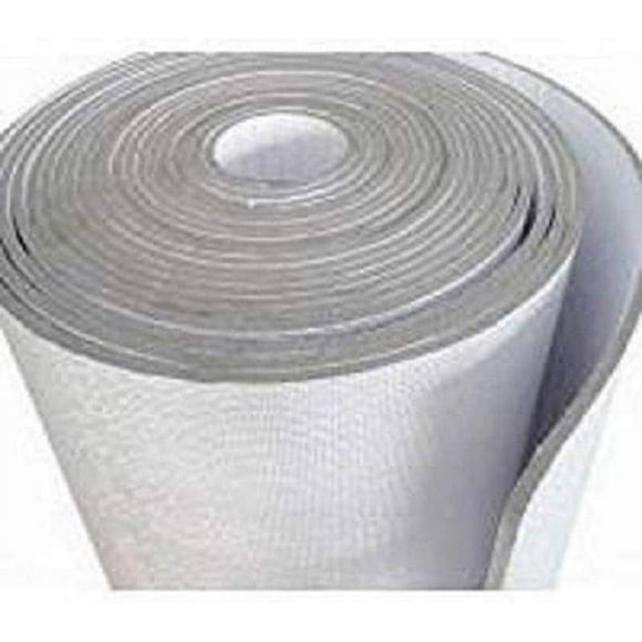 US Energy Products -3MM- Reflective Foam Core Insulation Roll Radiant Barrier White/Foil Faced Reflective Foam Insulation Solid Vapor Barrier Warehouse Building Commercial Residential (48"x50') (1)