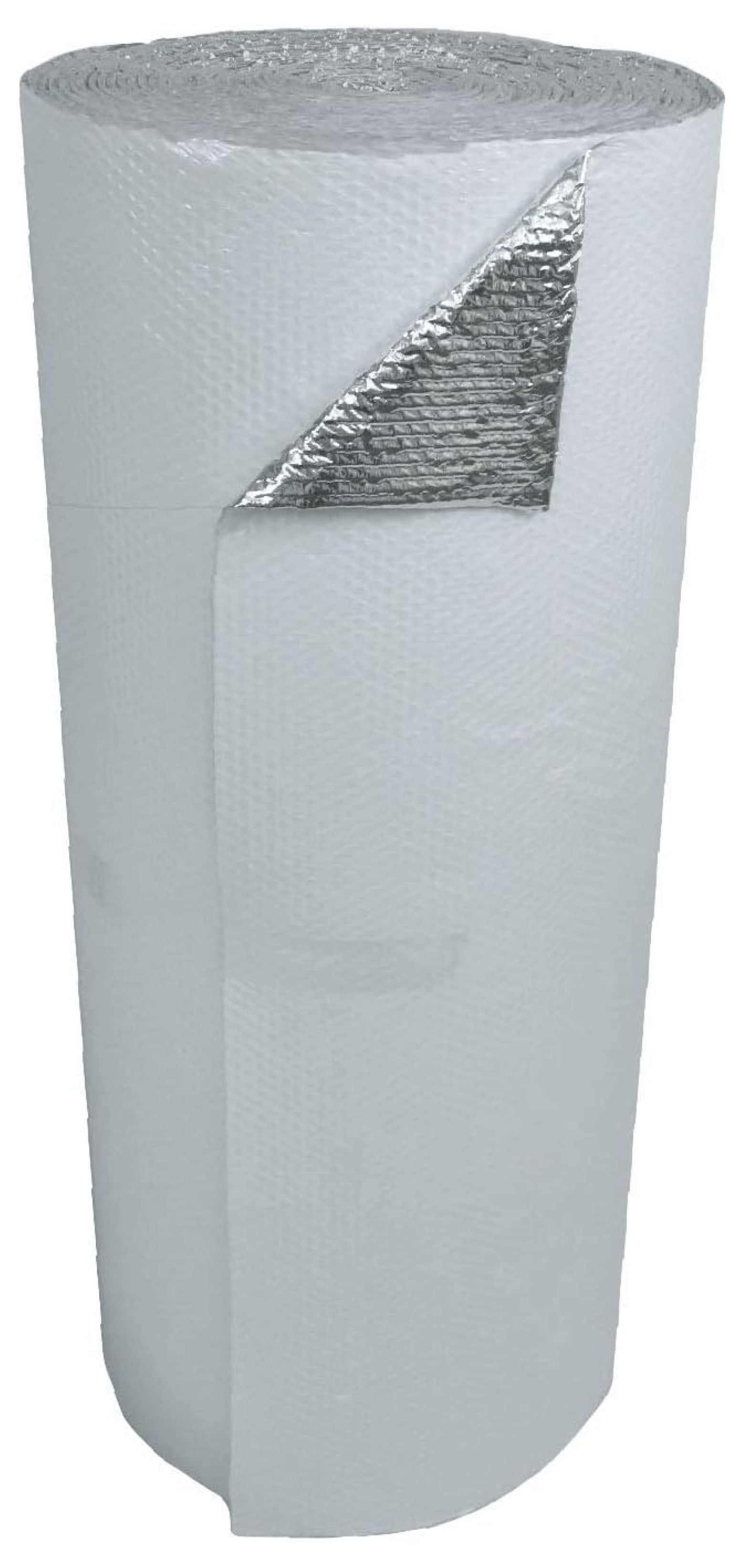 US Energy Products " x 25' (100sqft) White Double Bubble Reflective