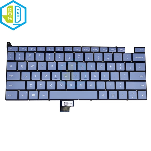 US English Replacement Keyboards For Microsoft Surface Laptop Go 1943 12.4 QWERTY Computer Keyboard Power Keycap 9Z.NJ0PQ.201