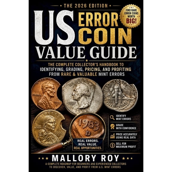 US Error Coin Value Guide: The Complete Collector's Handbook to Identifying, Grading, Pricing, and Profiting from Rare &, (Paperback)