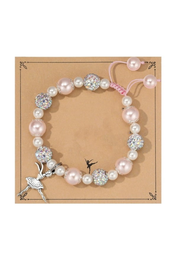 Bracelet Ballet Adjustable Dance Party Gift/No text card