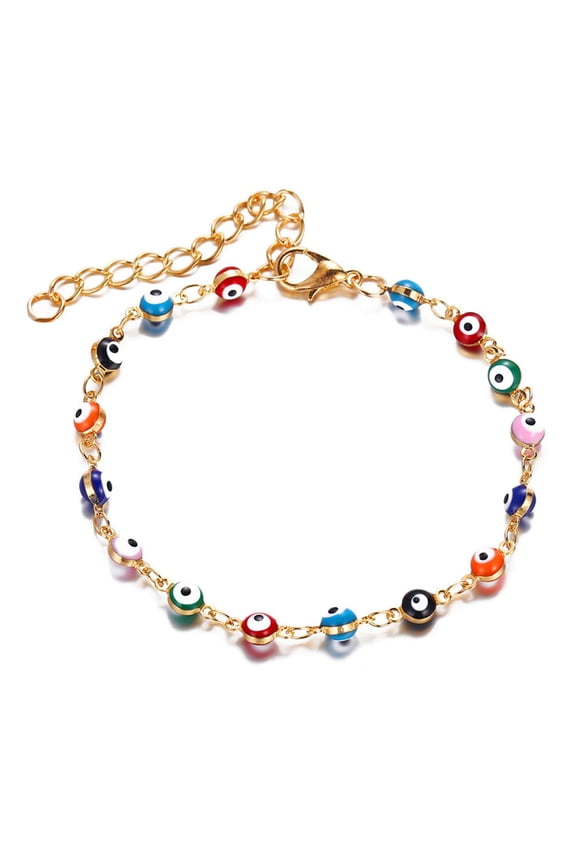 Bracelet Evil Eye Trendy Unique Creative Alloy Gift/gold candy bracelet