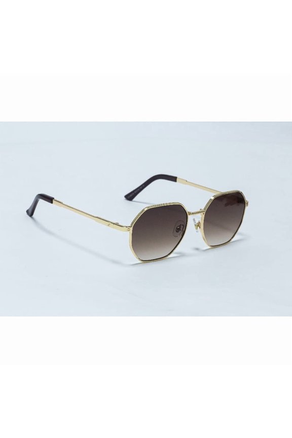 CY-98376 Men's Square Sunglasses - Metal Temples, Outdoor Sun-Protective & High-End Stylish Sunglasses