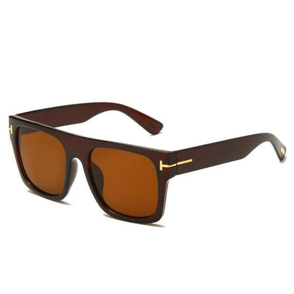 US Exclusive FT1922 Unisex Retro Sunglasses – Oval PC Frame with UV3800 Protection