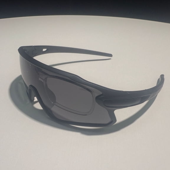 US Exclusive KJ-1082P Men's Cycling Sunglasses - European & American Fashion, Outdoor Sports, Inset Frame, Trendy Sunglasses