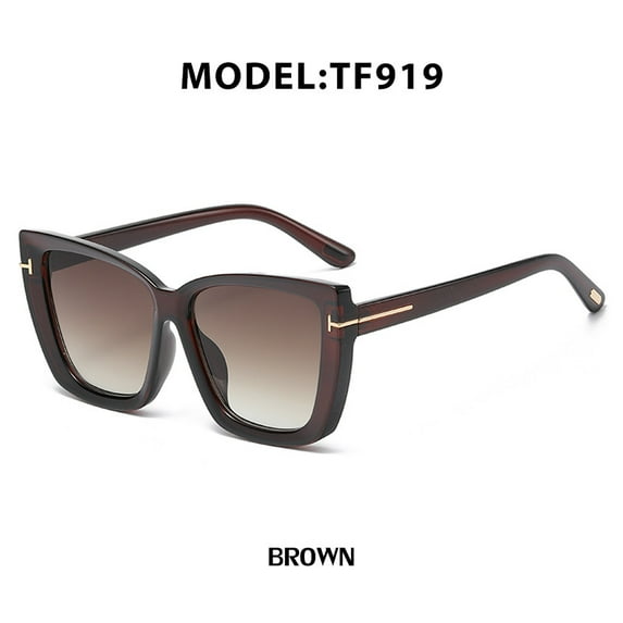 US Exclusive TF919 Cat-Eye Polarized Sunglasses – Korean Style UV400 Shield