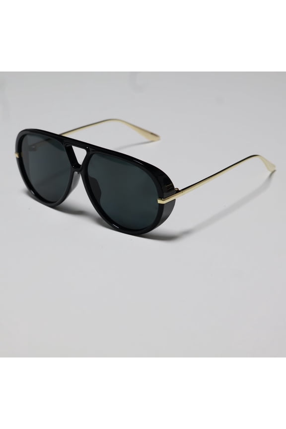 WF-86142 Men's (Toadstool) Sunglasses - Double Bridge Aviator Style, European & American Fashion, Outdoor Sun Protection