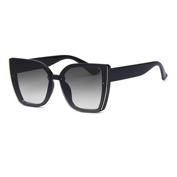 US Exclusive ZS-8713D Oversized Cat-Eye Sunglasses – Retro Y2K UV400 Shield with Polarized Lenses
