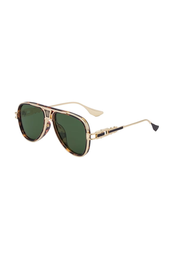 ZS-98352P Retro Metal Aviator Sunglasse