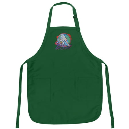 US Field Hockey Apron Green Field Hockey APRONS Barbecue Grilling or Kitchen