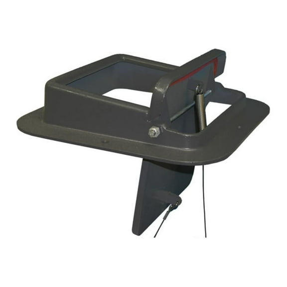 US Fireplace Products - 13" x 13" Stainless Steel Seal Tight Damper (Includes 30ft. Cable, Bracket/Handle, and Hardware/Adhesive)