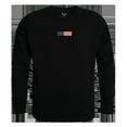thumbnail image 1 of US Flag 1 Graphic Crewneck Sweatshirt, Black - Medium, 1 of 1