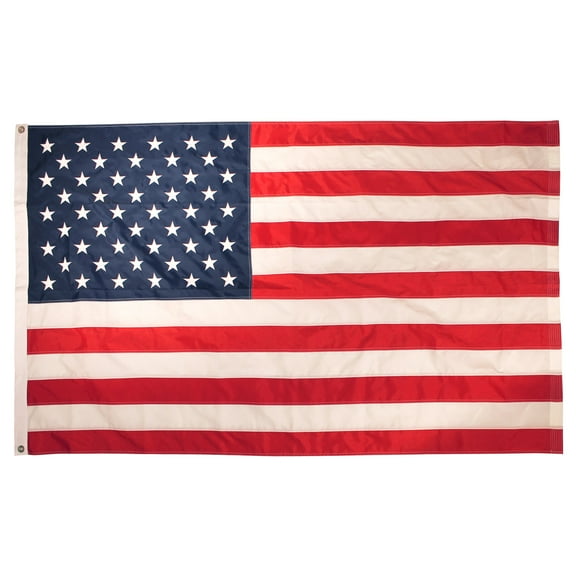 US Flag 5ft x 8ft Sewn Nylon - Imported