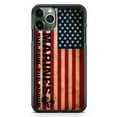 thumbnail image 1 of US Flag Armed Forces Phone Case Military Slim Shockproof Hard Rubber Custom Cover For iPhone 14 Pro Max, 1 of 5