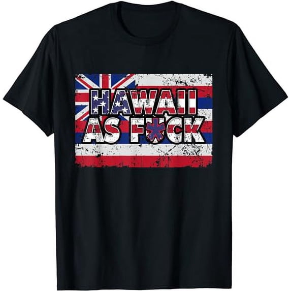 US Flag Citizen Proud America State Flag Hawaii T-Shirt