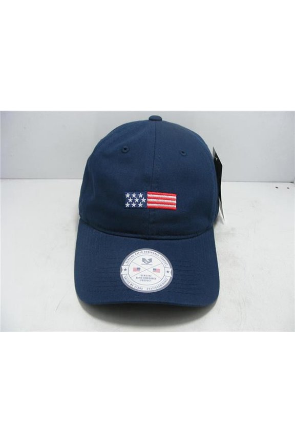 US Flag Relaxed Graphic Cap, Navy - One Size