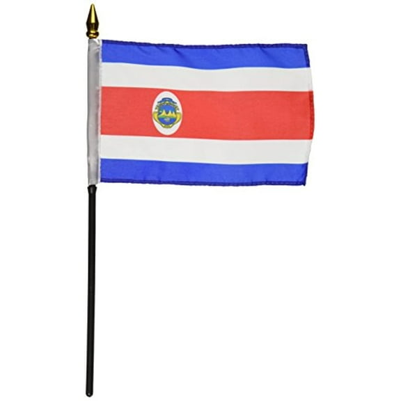US Flag Store Costa Rica Flag 4 by 6-Inch