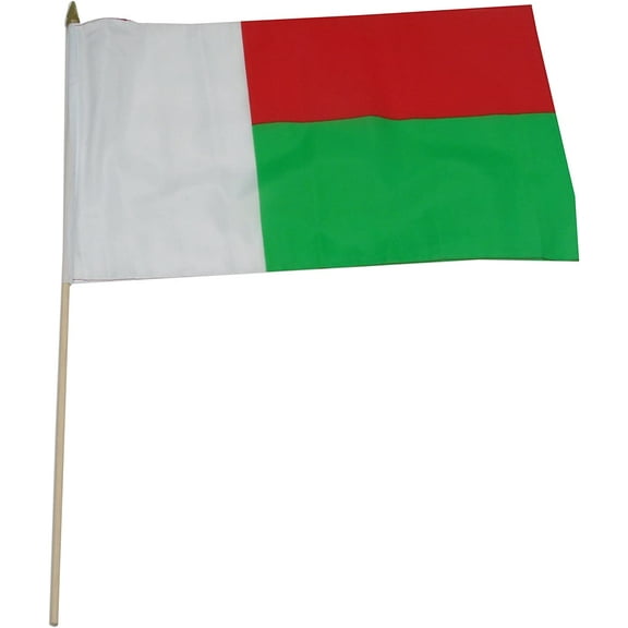US Flag Store Madagascar Flag, 12 by 18-Inch