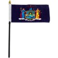 US Flag Store New York Flag, 4 by 6Inch