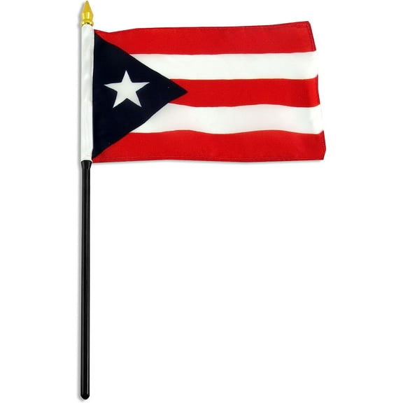 US Flag Store Puerto Rico Flag, 4 by 6-Inch