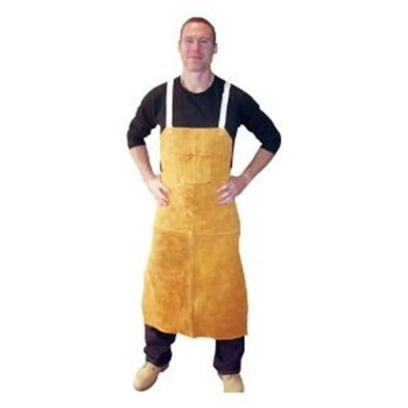 US Forge 99406 Leather Welding Apron with 42 Inch Bib