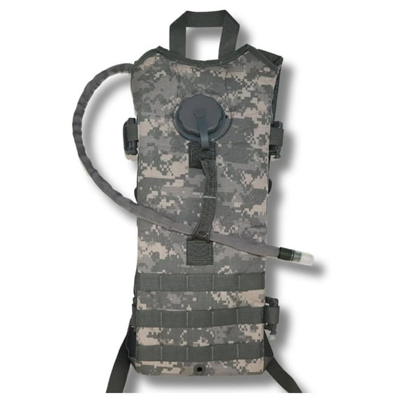 US GI MOLLE (100 Oz.) Hydration with 3L/100 Oz. Bladder ACU Camo