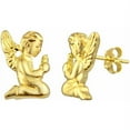 thumbnail image 1 of US GOLD 10kt Gold Angel Stud Earrings, 1 of 1