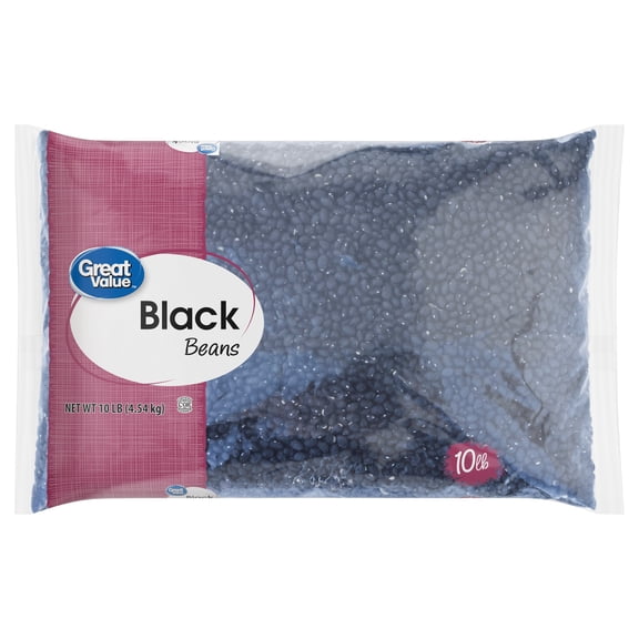 Great Value Black Beans, 10 lb