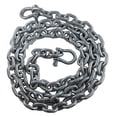 thumbnail image 1 of US Galvanized Medium Link 5/16" x 10' ISO Chain HDG with Galvanized Shackles, 1 of 1