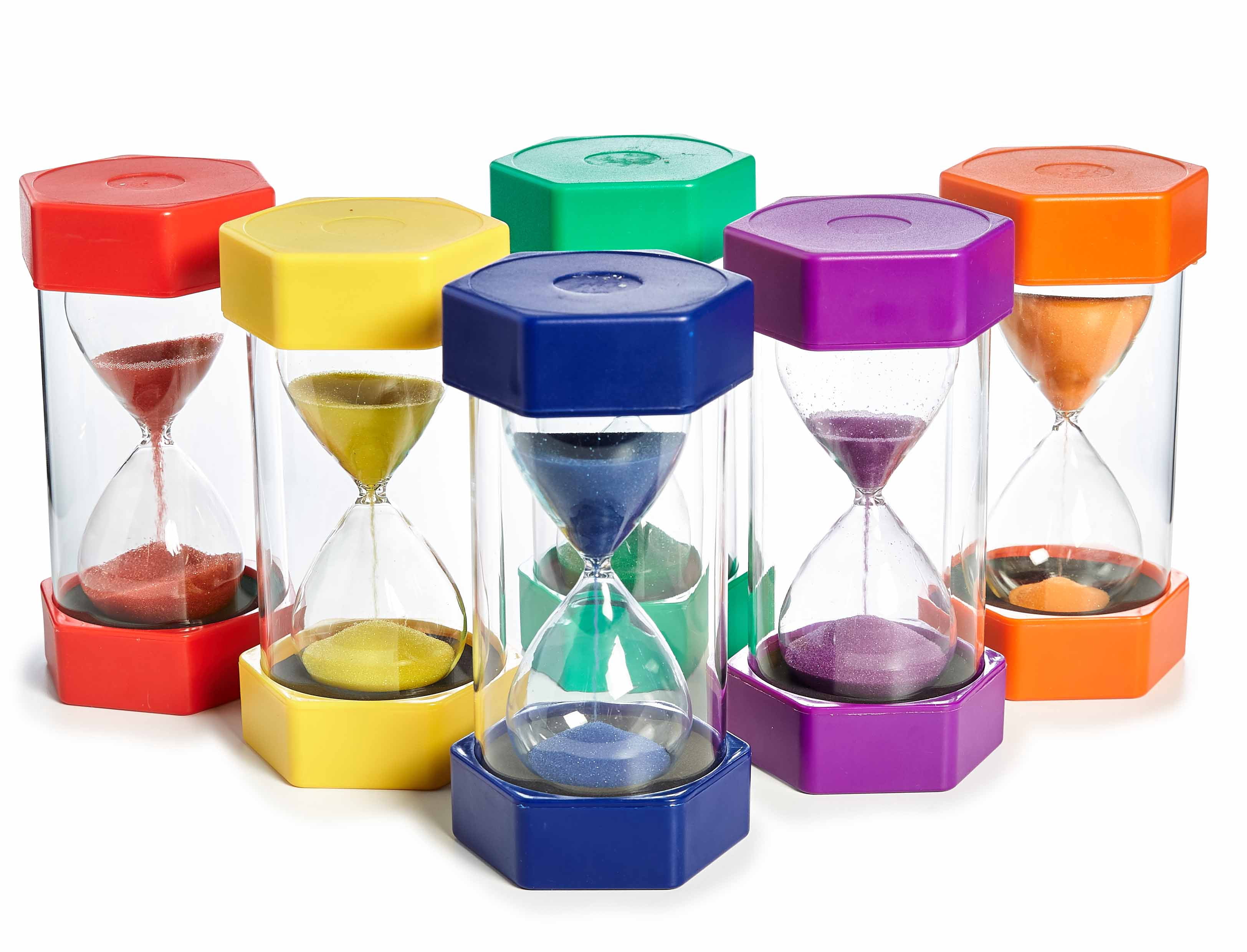 US Games Fitness Station Sand Timers, 6-Pack