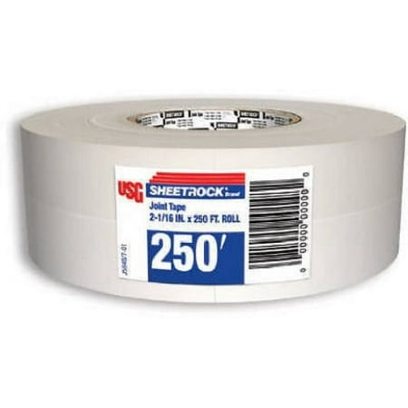 US Gypsum 382175 250 FT Roll Of 2-1/16" x 250' Sheetrock Drywall Wallboard Joint Tape - Quantity of 15
