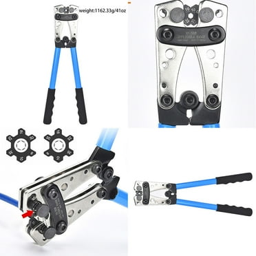 US HX-50B Wire Terminal Crimping Tool Cable Lug Crimper Electrician Connector