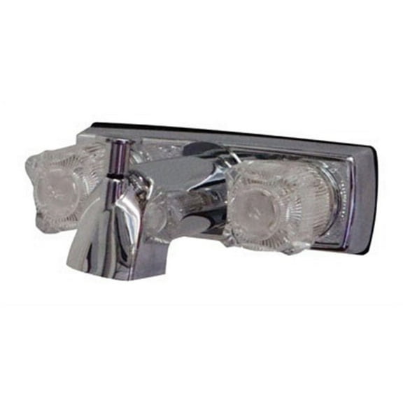 US Hardware Chrome Bath Faucet for Mobile Homes