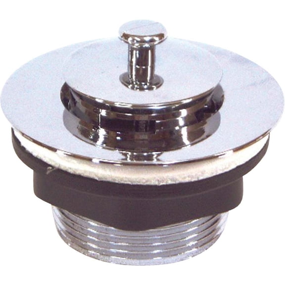 UNITED STATES HDW MFG/U S HARDWARE Mobile Home Bath Tub Strainer With Pop Stop P105C
