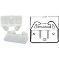thumbnail image 1 of US Hardware WP-8813C Drawer Guide, Plastic, White, 2, Carded, 1 of 3