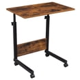 thumbnail image 1 of [US IN STOCK] C-Shaped Side Table, Snack End Table, Coffee Tray Side Desk, Laptop Holder Table, Beside Bed Sofa Portable Workstation, 1 of 9