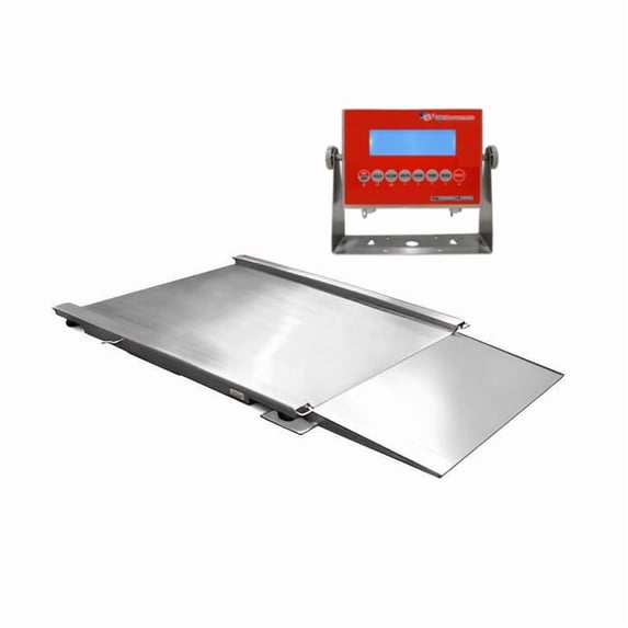US-LDL3030SS-EX "Ultra Low" Drum Scale (1,000 lb x 0.2 lb)